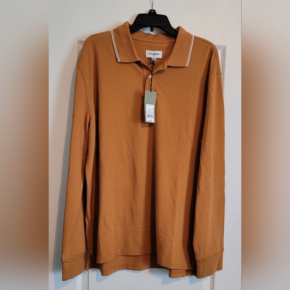 Men's XL Long Sleeve Polo